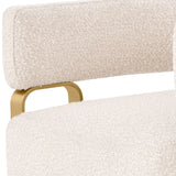 Chair Capricorn
BouclŽ cream | brushed brass finish