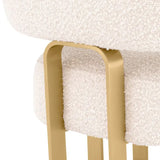 Chair Capricorn
BouclŽ cream | brushed brass finish