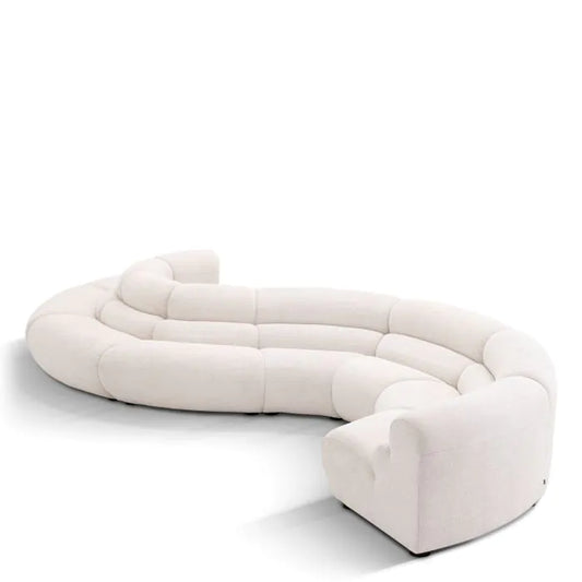 Modular Sofa Lindau inside corner
Lyssa off-white | black feet