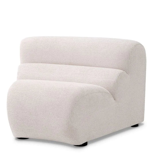 Modular Sofa Lindau inside corner
Lyssa off-white | black feet