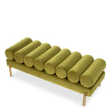 Bench Oxley
Savona vintage green velvet | brushed brass finish legs