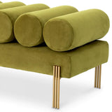Bench Oxley
Savona vintage green velvet | brushed brass finish legs