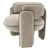 Chair Chaplin
Savona greige velvet | savona grey velvet piping