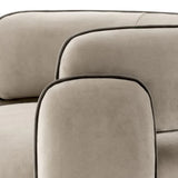 Chair Chaplin
Savona greige velvet | savona grey velvet piping