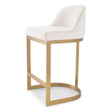 Counter Stool Condos
Lyssa off-white | brushed brass finish