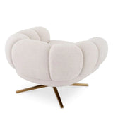 Swivel Chair Sunset
Lyssa off-white | brushed brass finish base