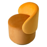 Low Dining Chair Greer
Roche yellow velvet | roche dark yellow velvet | brushed brass swivel base