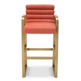 Bar Stool Olsen
Brushed brass finish | scalea orange