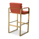 Bar Stool Olsen
Brushed brass finish | scalea orange