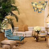 Chair Olsen
Brushed brass finish |scalea blue