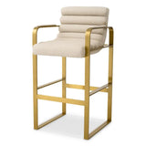 Bar Stool Olsen
Brushed brass finish | scalea sand