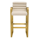 Bar Stool Olsen
Brushed brass finish | scalea sand