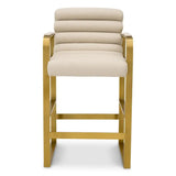 Counter Stool Olsen
Brushed brass finish | scalea sand