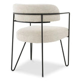 Dining Chair Giuseppe
BouclŽ chalk white | black legs