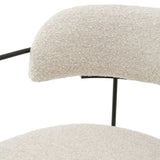 Dining Chair Giuseppe
BouclŽ chalk white | black legs