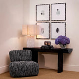 Chair Leon
BouclŽ sonata black | brushed brass finish