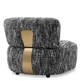 Chair Leon
BouclŽ sonata black | brushed brass finish