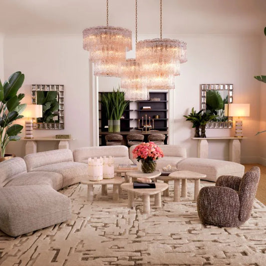 Modular Sofa Grand Avenue - Ottoman
Creststone beige | black feet