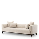 Sofa Brannan
Bouclé chalk white | brown wooden base