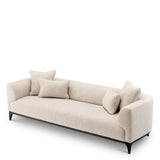 Sofa Brannan
Bouclé chalk white | brown wooden base