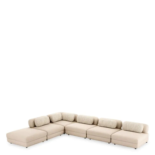 Modular Sofa Paulo - Ottoman
Scalea sand | boulcé sonata cream | black feet