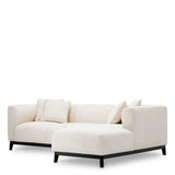Sofa Corso Lounge right
Lyssa off-white | black finish base