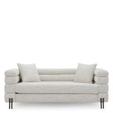 Sofa York S
Seashell off-white | bronze finish legs