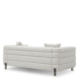 Sofa York S
Seashell off-white | bronze finish legs