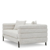 Sofa York S
Seashell off-white | bronze finish legs