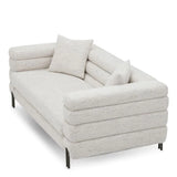 Sofa York S
Seashell off-white | bronze finish legs