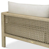 Outdoor Sofa Julian L
Aged teak | beige rope | viola sand