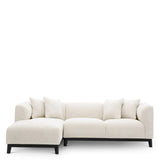 Sofa Corso Lounge left
Lyssa off-white | black finish base