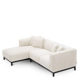 Sofa Corso Lounge left
Lyssa off-white | black finish base
