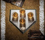 The Wine Savant Baseball Whiskey Glass - 12oz