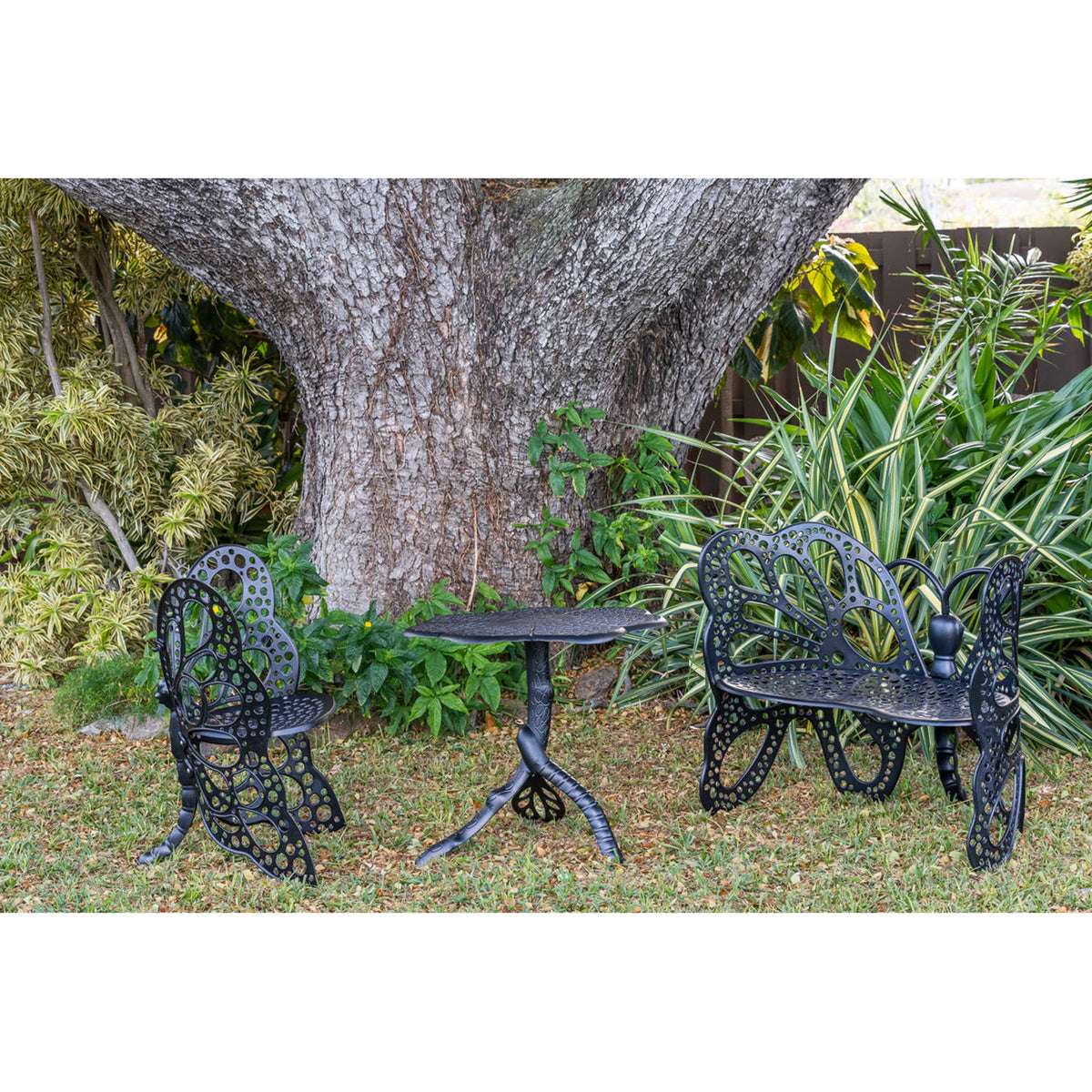 Butterfly Garden Set - black