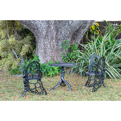 Butterfly Bistro Set- black