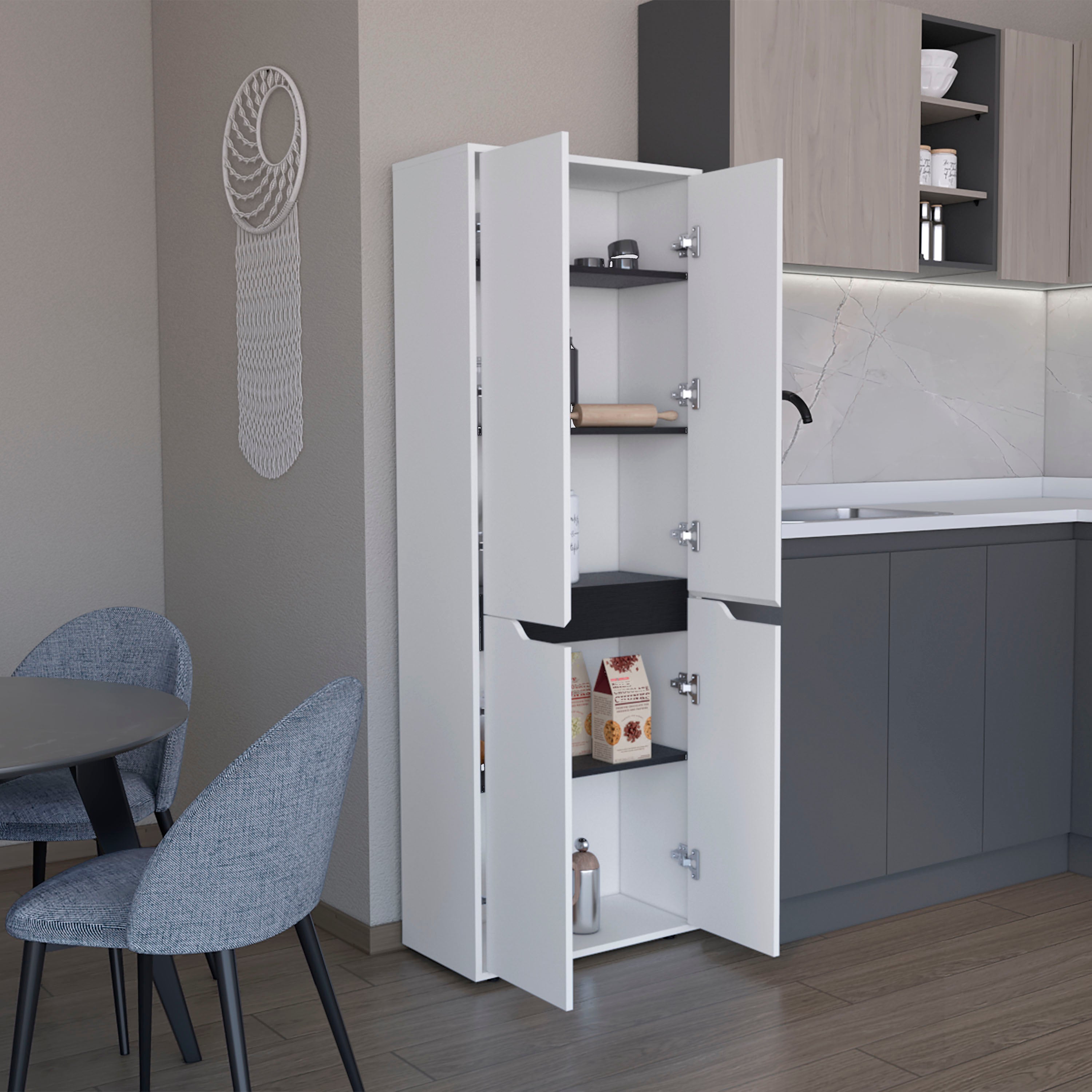 Herrin Multistorage Kitchen Pantry