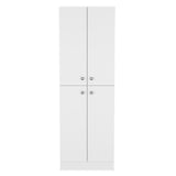 Lynch Kitchen Pantry Storage Cabinet 71" Height, With 4 Doors, 5 Adjustable Shelves, Freestanding Cupboard for Dining Room Living Room, Laundry