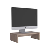 Atacama 19" Wide Monitor Stand Riser, Laptop Stand For Desk, Laptop Riser, Desk Organizer For Monitor, Computer Stand For Laptop, Pc, Printer, For Home & Office Light Gray