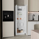 Lynch Kitchen Pantry Storage Cabinet 71" Height, With 4 Doors, 5 Adjustable Shelves, Freestanding Cupboard for Dining Room Living Room, Laundry