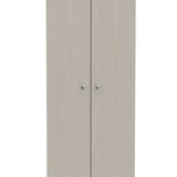 Tuhome Lambardi Tall Multistorage Cabinet with Double Door Design, Five Deep Interior Shelves, Freestanding Vertical Storage Solution for Kitchens, Laundry Rooms, Bedrooms or Utility Areas to Maximize Home Organization