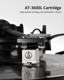 Angels Horn H019 Hi-Fi Bluetooth Turntable with Built-in Speakers vintage record player