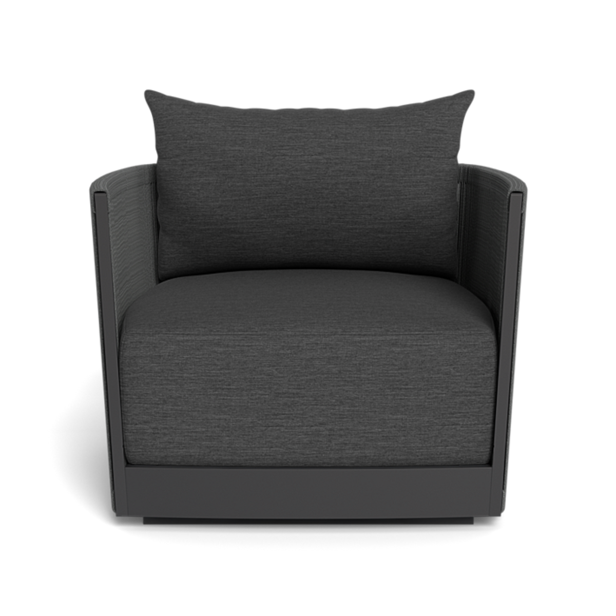 Shop Harbour Antigua Lounge Chair - Rope Dark Grey