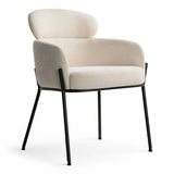 Aila Modern Upholstered Dining Chair (Set of 4)