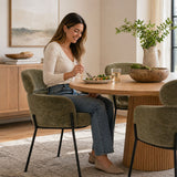 Aila Modern Upholstered Dining Chair (Set of 6)