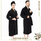 American Soft Linen, 100% Cotton Robes for Women and Men, Soft Lightweight Unisex Couple Turkish Bathrobes Wholesale