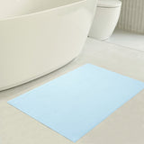 American Soft Linen 100% Cotton Bath Mat Rugs, 17x24 inches with Silicone Backing, Soft Absorbent Grip-Enhanced Bath Mats for Bathroom - 50 Set Case Pack