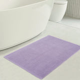 American Soft Linen 100% Cotton Bath Mat Rugs, 17x24 inches with Silicone Backing, Soft Absorbent Grip-Enhanced Bath Mats for Bathroom - 50 Set Case Pack