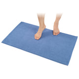American Soft Linen 100% Cotton Bath Mat Rugs, 20x34 inches with Silicone Backing, Soft Absorbent Grip-Enhanced Bath Mats for Bathroom - 35 Set Case Pack