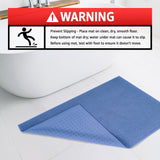 American Soft Linen 100% Cotton Bath Mat Rugs, 20x34 inches with Silicone Backing, Soft Absorbent Grip-Enhanced Bath Mats for Bathroom - 35 Set Case Pack